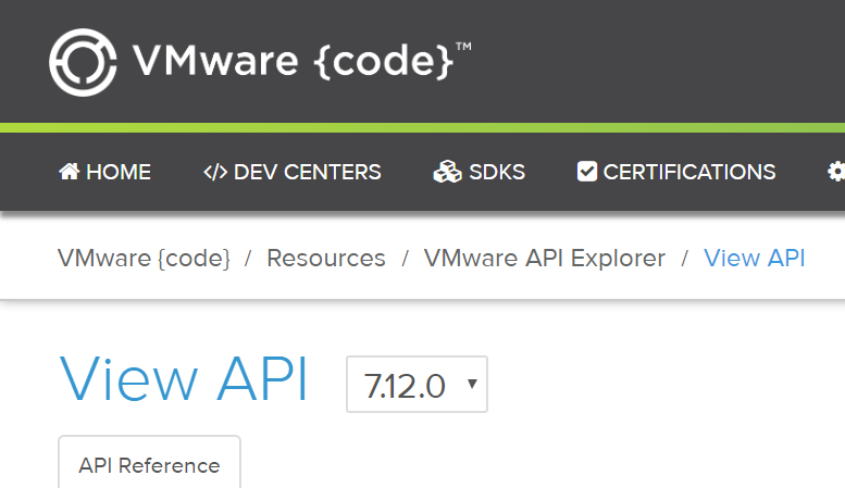 7.12 furthers VMware’s REST APIs to provide better automation options