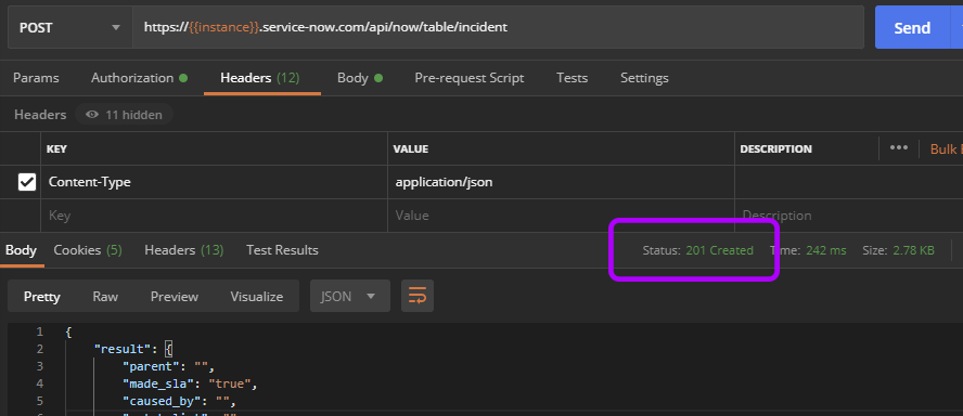 Validation of API call in Postman