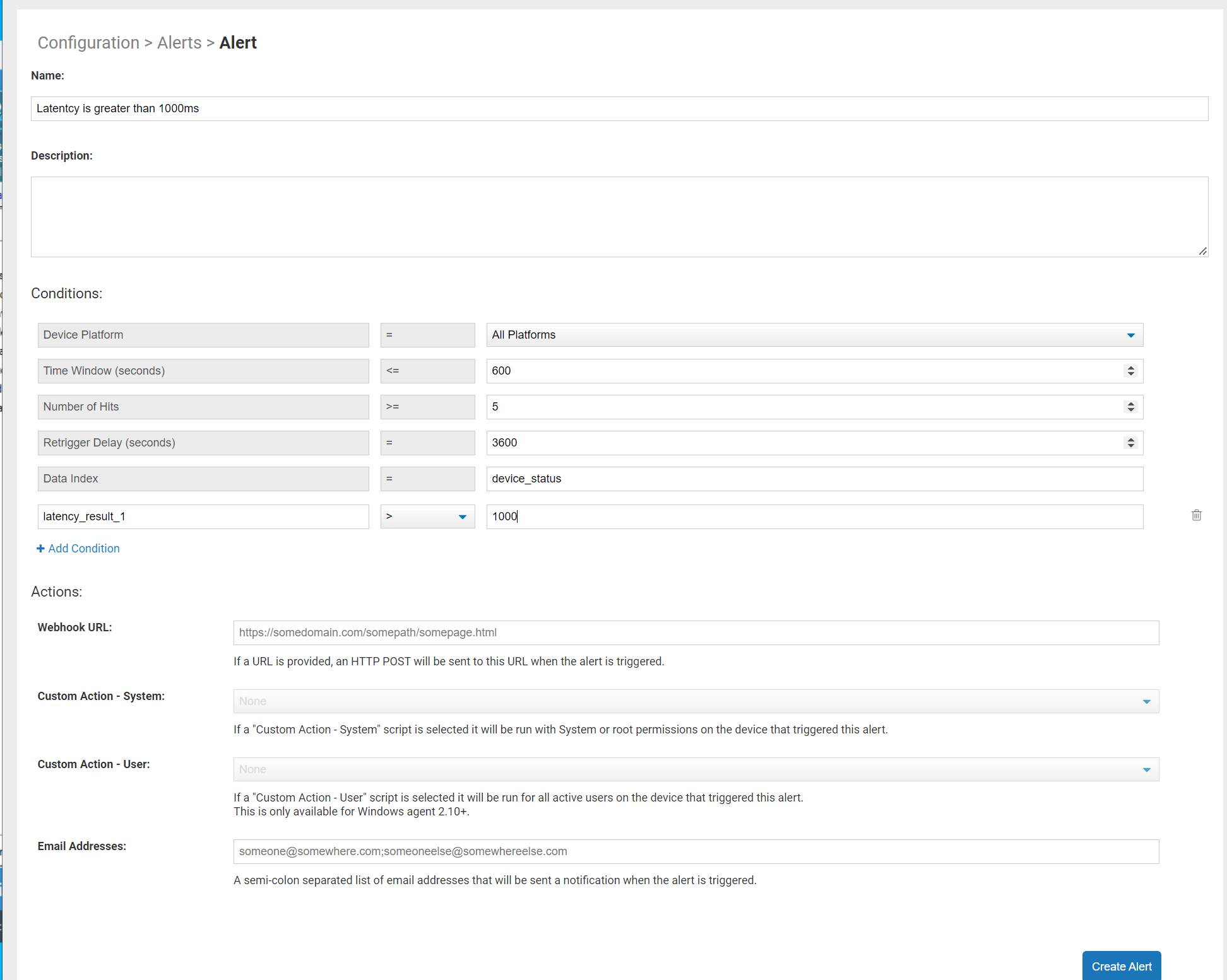 Furthermore, Edge DX’s alerting feature will notify you when a metric exceeds a specific threshold so your help desk can address the issue in real time if it reoccurs.